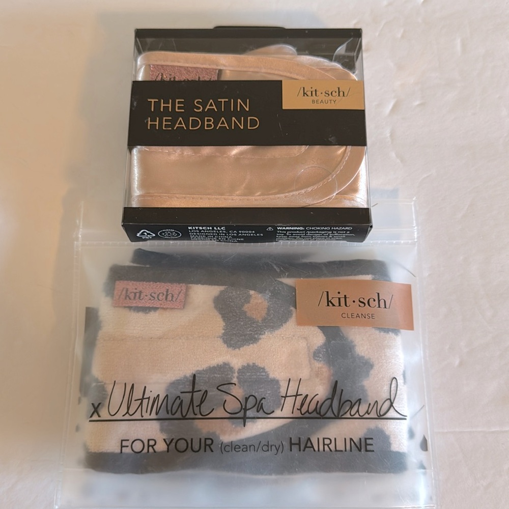 Kitsch Bundle Of 2 Spa Headbands